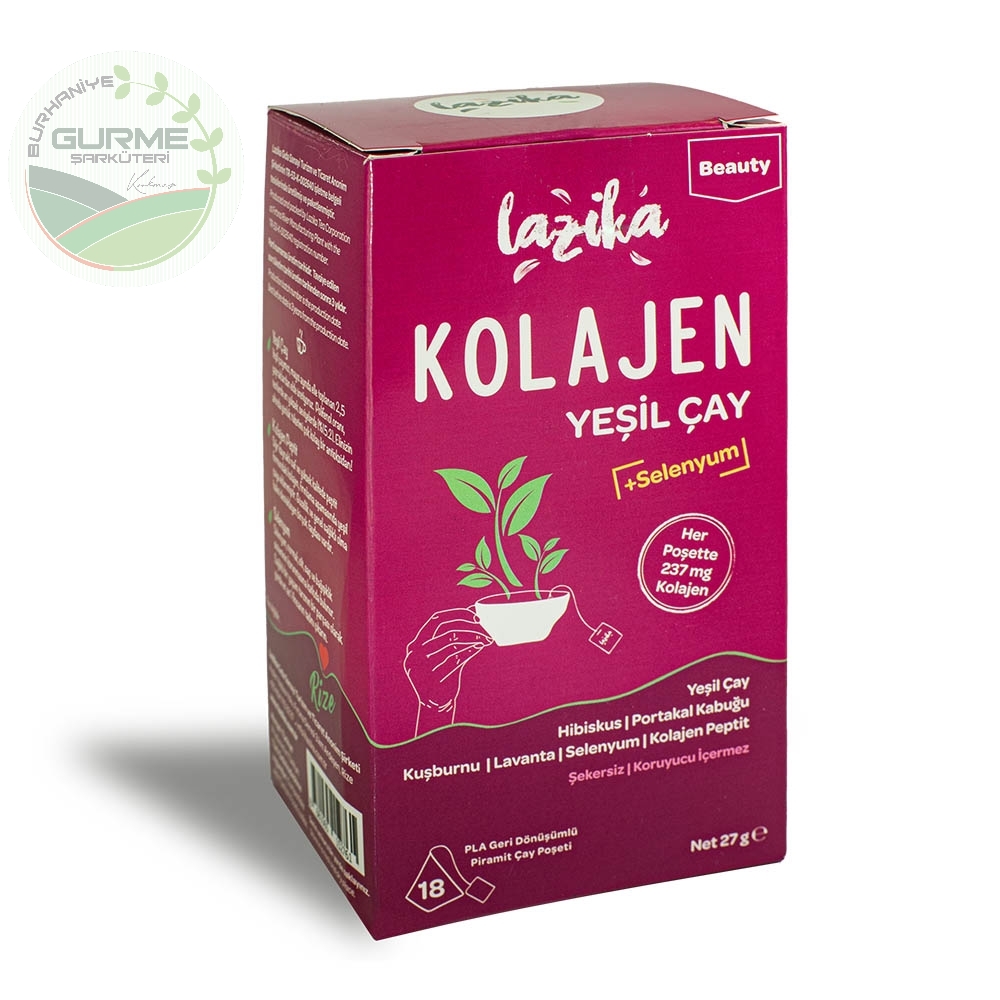 LAZİKA KOLAJEN YEŞİL ÇAY 27 gr